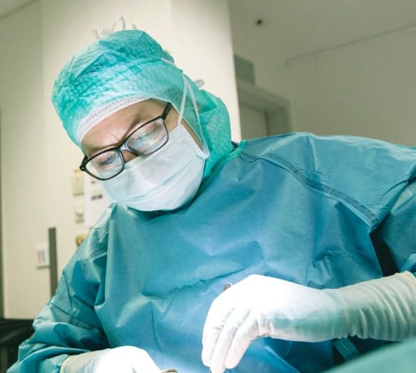 På operationsavdelningen På operationsavdelningen