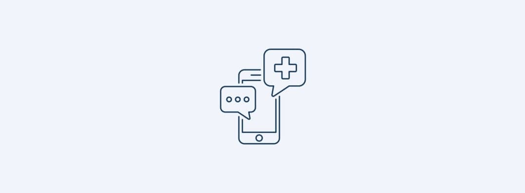 illustration med mobiltelefon med chatt illustration med mobiltelefon med chatt