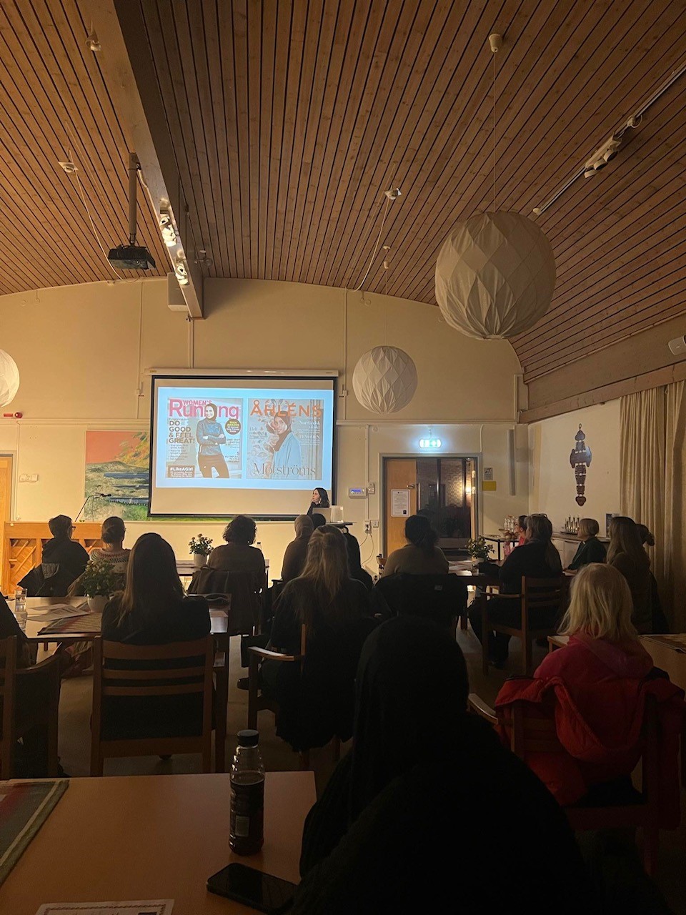 F&ouml;rel&auml;sning i Link&ouml;ping under h&auml;lsoveckan