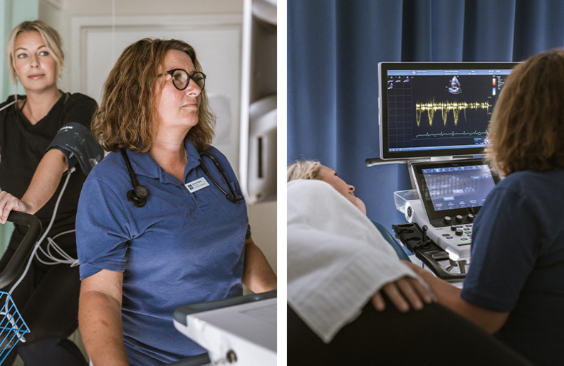 Annika Olofsson i patientm&ouml;te